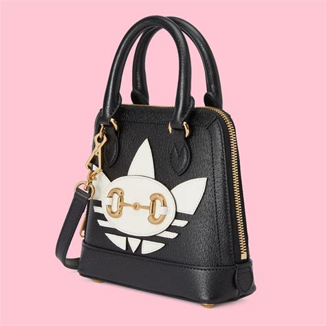 gucci per adidas borsa|Mini borsa adidas x Gucci Horsebit 1955.